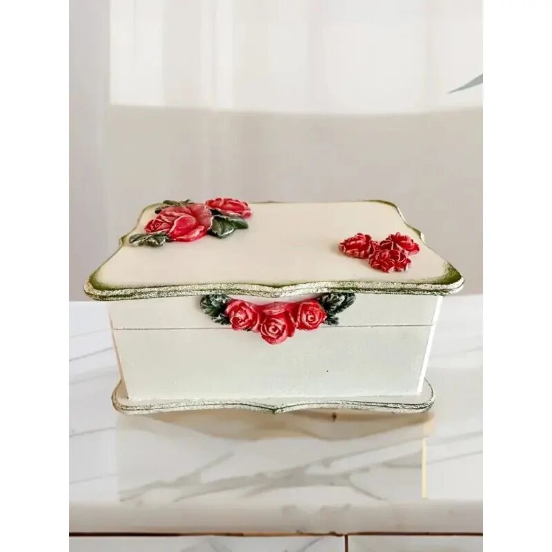 Nureart Rose Garden Gül Bahçesi Silikon Kalıp Sk1013068