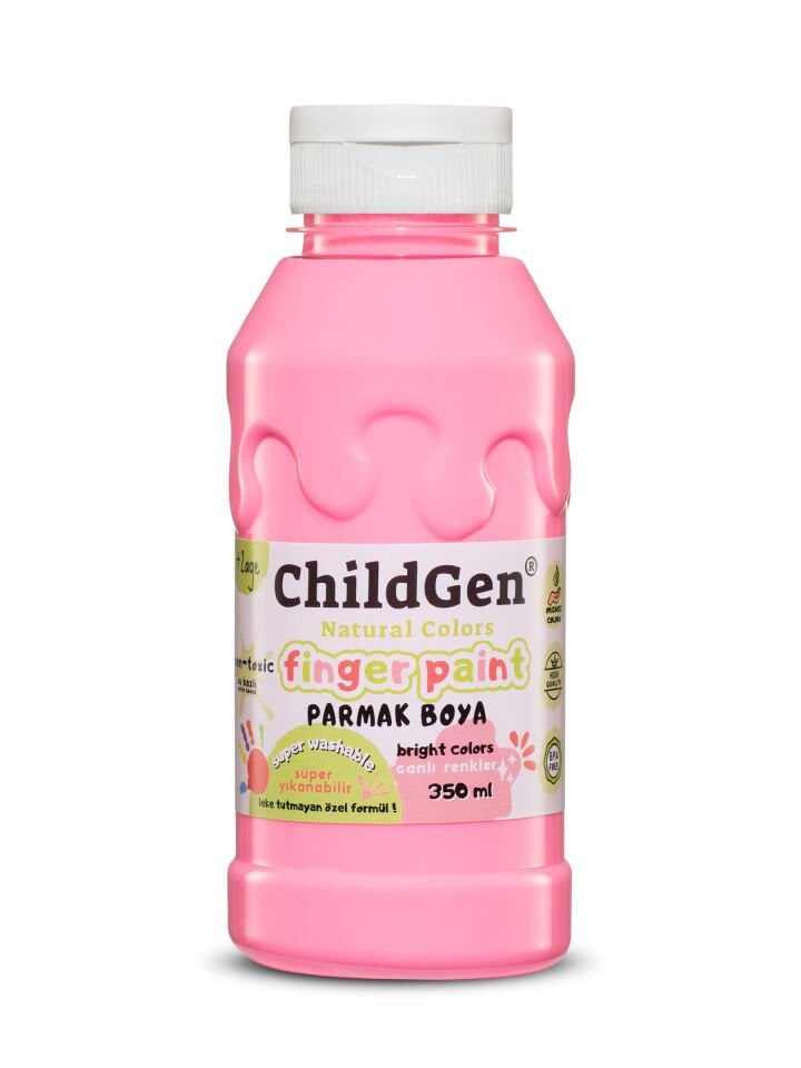 Gen Oyuncak Parmak Boya 350 Ml Pembe