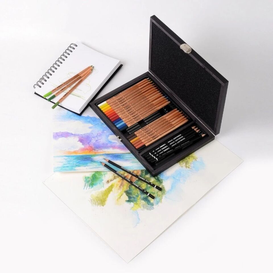 Lyra Rembrandt Polycolor Art Design Wooden 30 Lu