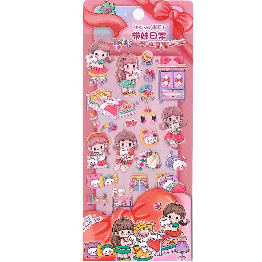 Tanex Tnx-28905 Puffy Sevimli Kız Serisi