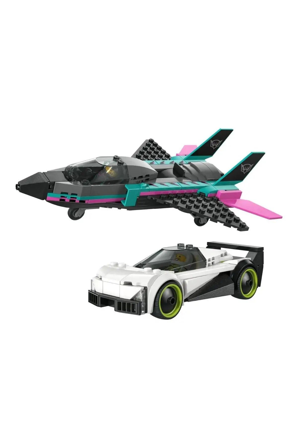 Lego City Jet Arabaya Karşı