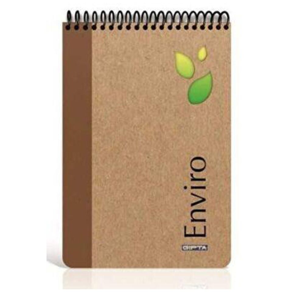 Gıpta Envıro Spiralli Kraft Sert Kapak Bloknot 17x24-100 Yaprak Kare