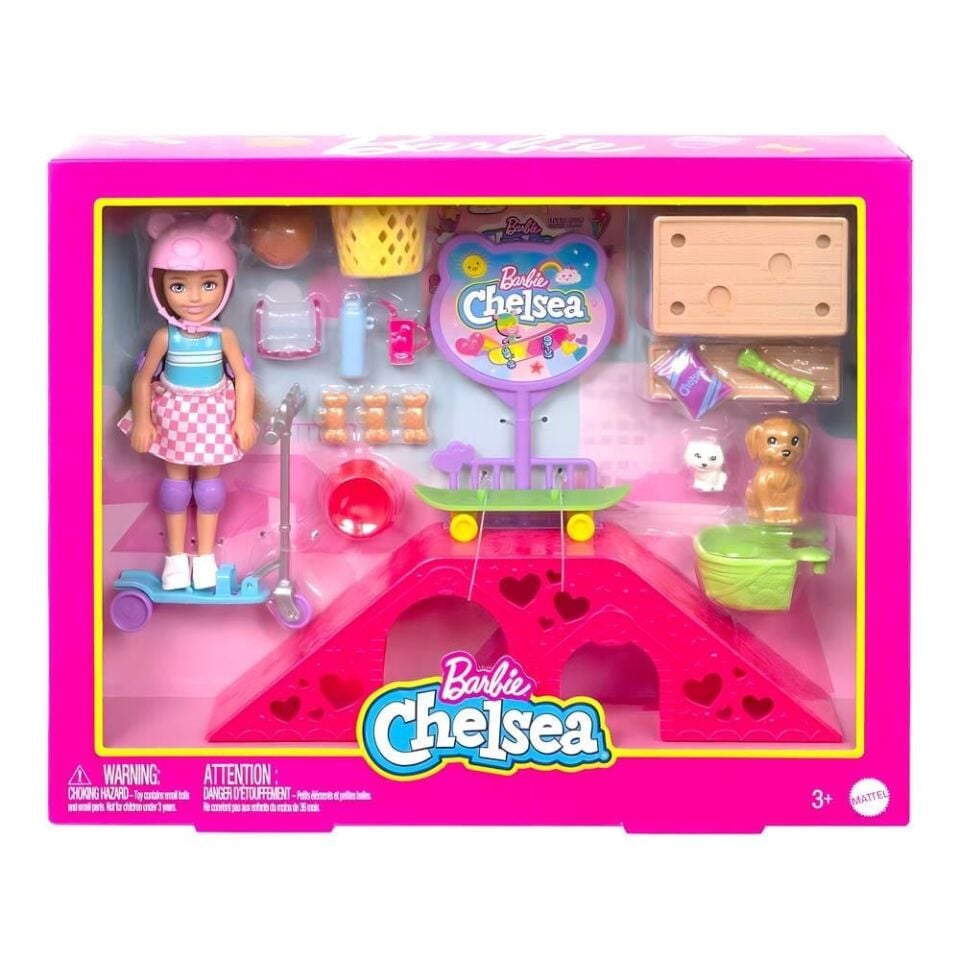 Mattel Barbie Chelseaa Kaykay Parkı