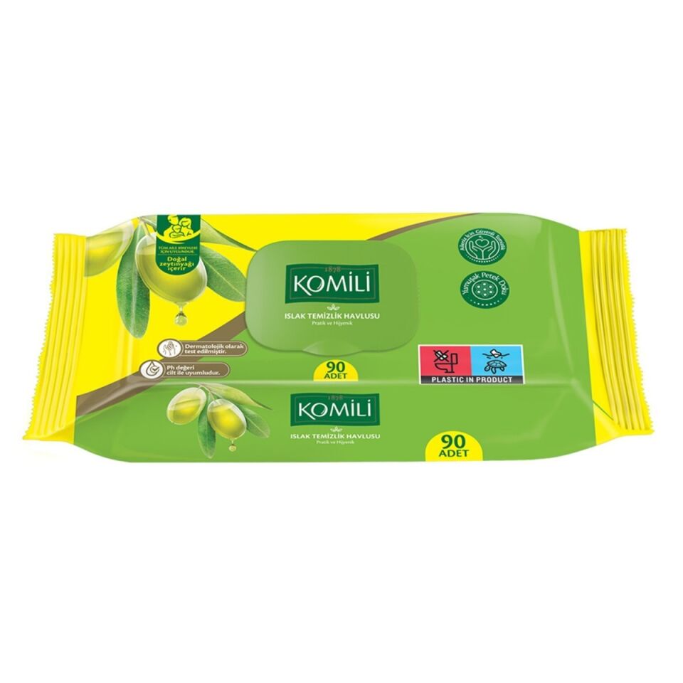 Komili Islak Mendil 90 Lı