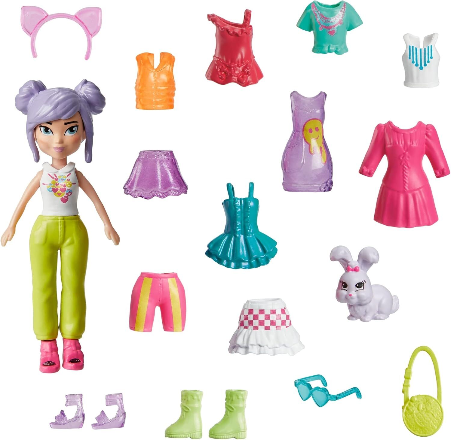 Mattel Polly Pocket Farklı Kombin Eğlencesi Oyun Setleri