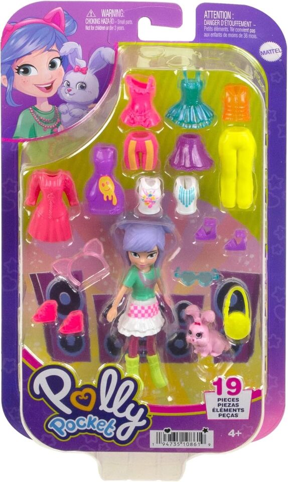 Mattel Polly Pocket Farklı Kombin Eğlencesi Oyun Setleri