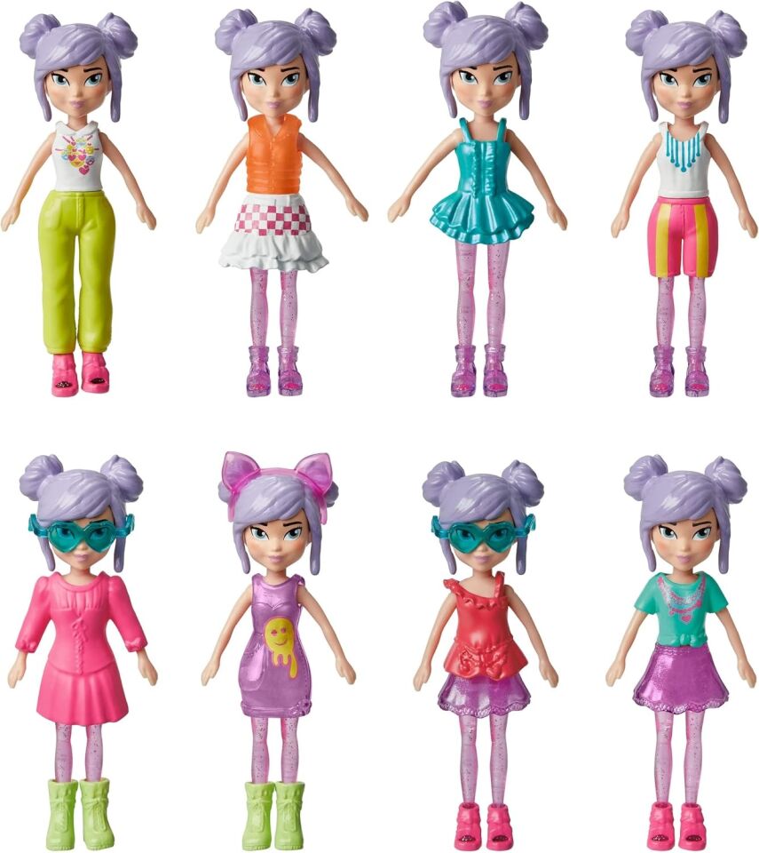 Mattel Polly Pocket Farklı Kombin Eğlencesi Oyun Setleri