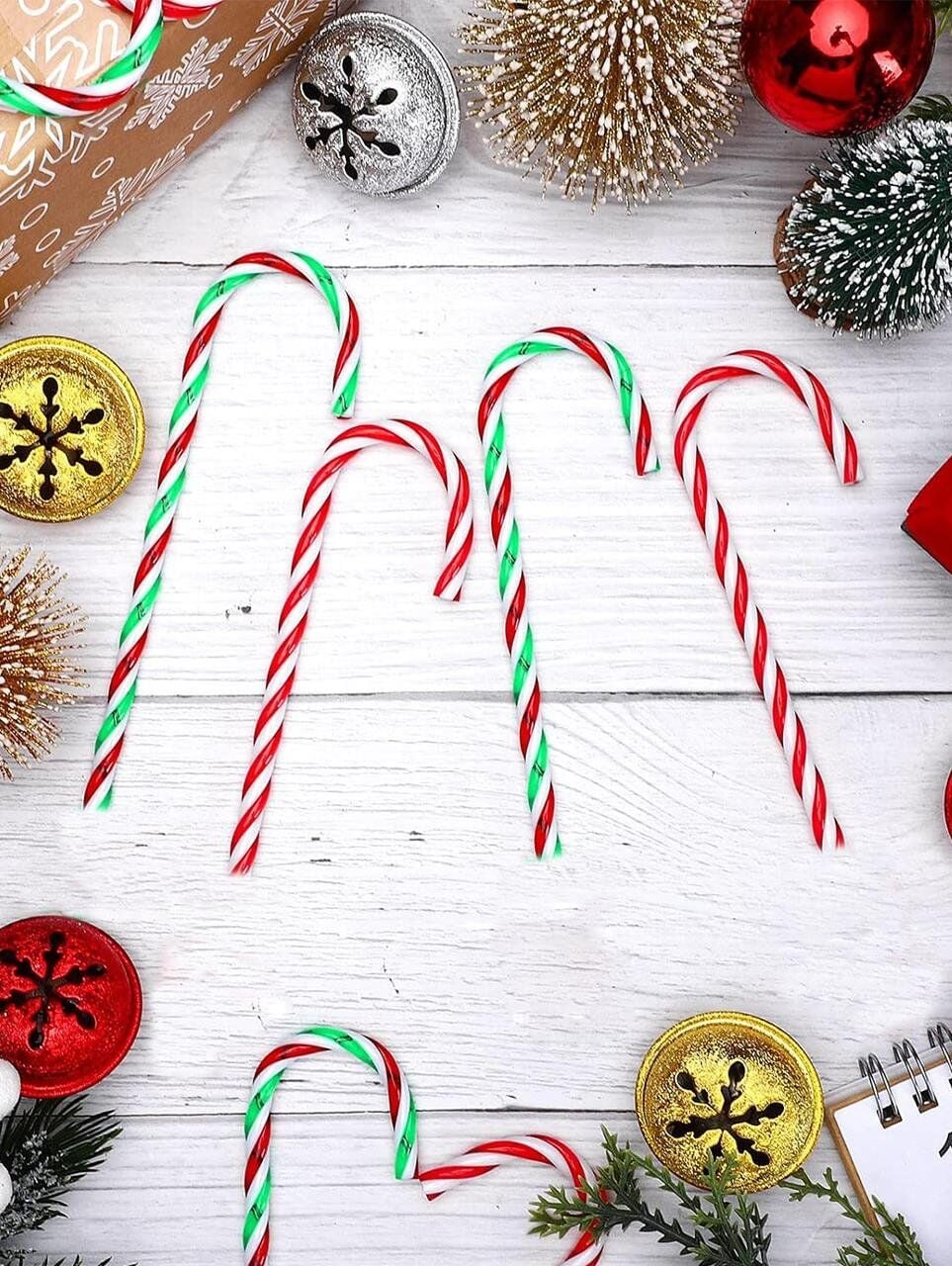 Astaş Baston Şeker Süs 12 Cm 4 Lü