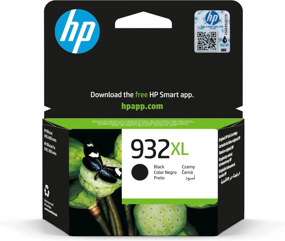 Hp 932Xl Siyah Yüksek Kapasiteli Kartuş