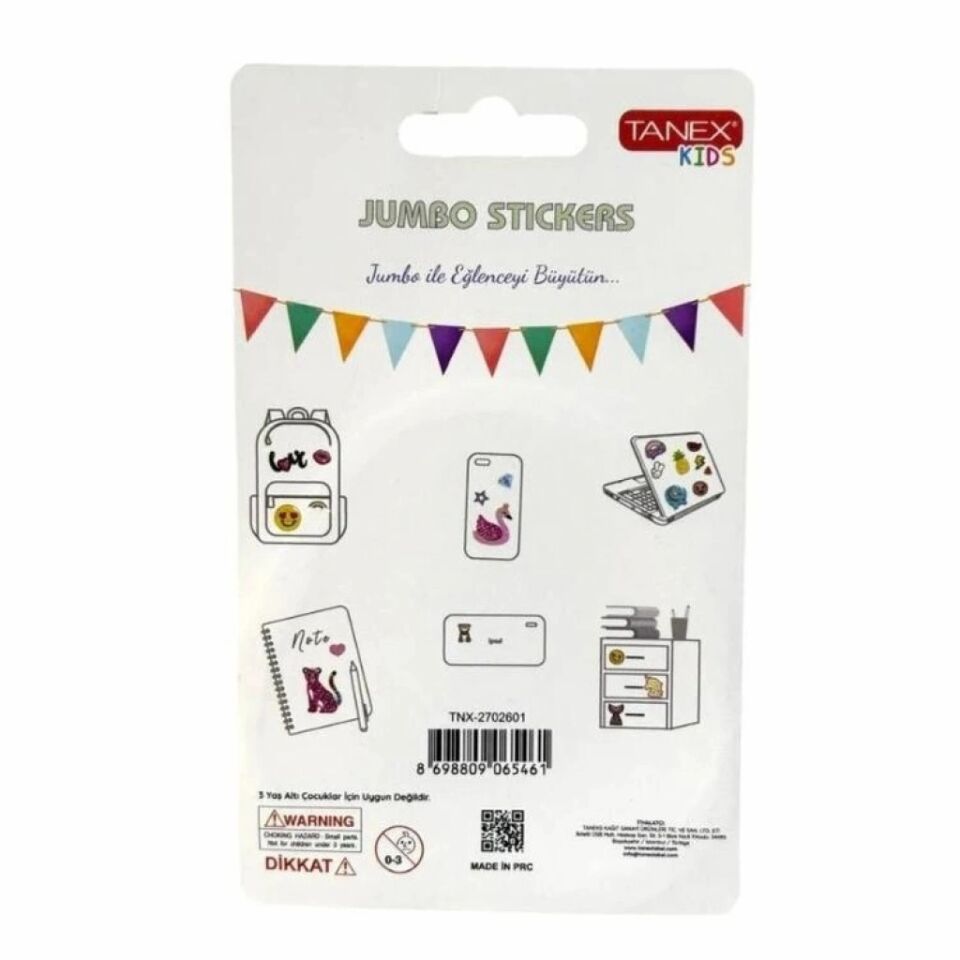 Tanex Tnx-27001 Jumbo Gökkuşağı Çıkartma