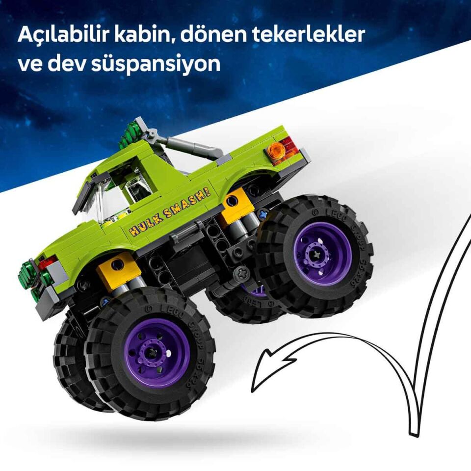Lego Hulk Kamyonu
