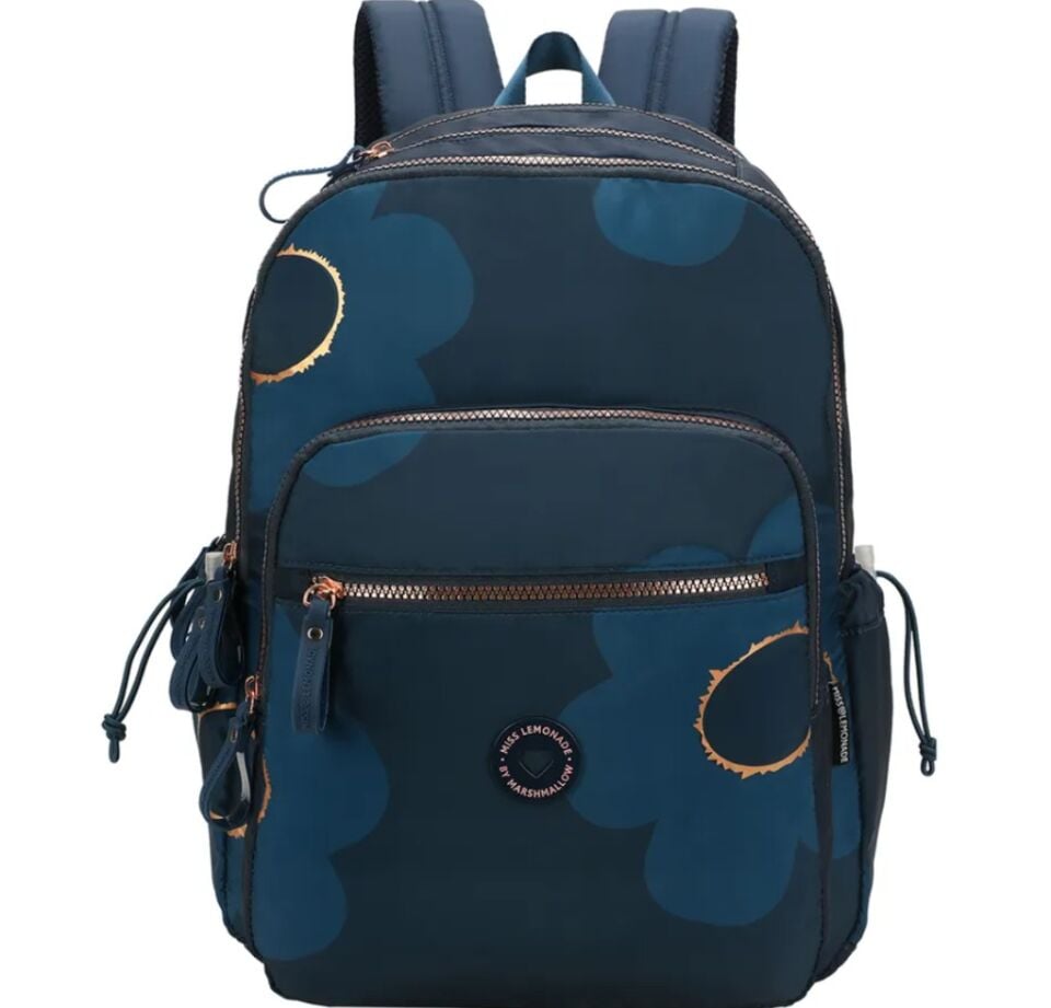 Miss Lemonade Backpack Garden Navy Sırt Çantası