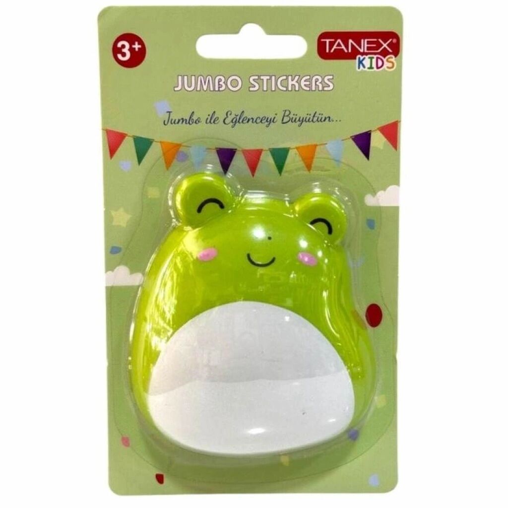 Tanex Tnx-27002 Jumbo Sevimli Kurbağa Çıkartma