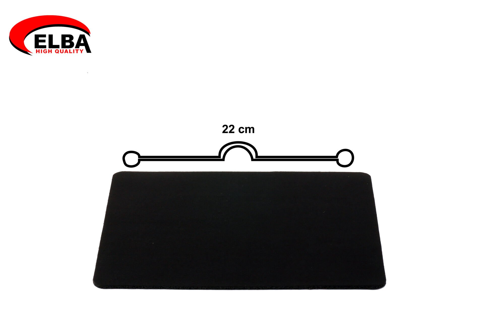 Elba 220 Siyah Mouse Pad 220x180x2