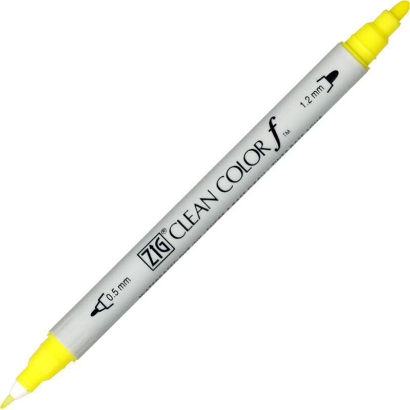 Zig Clean Color F Tcs-6000T 051 Lemon Yellow
