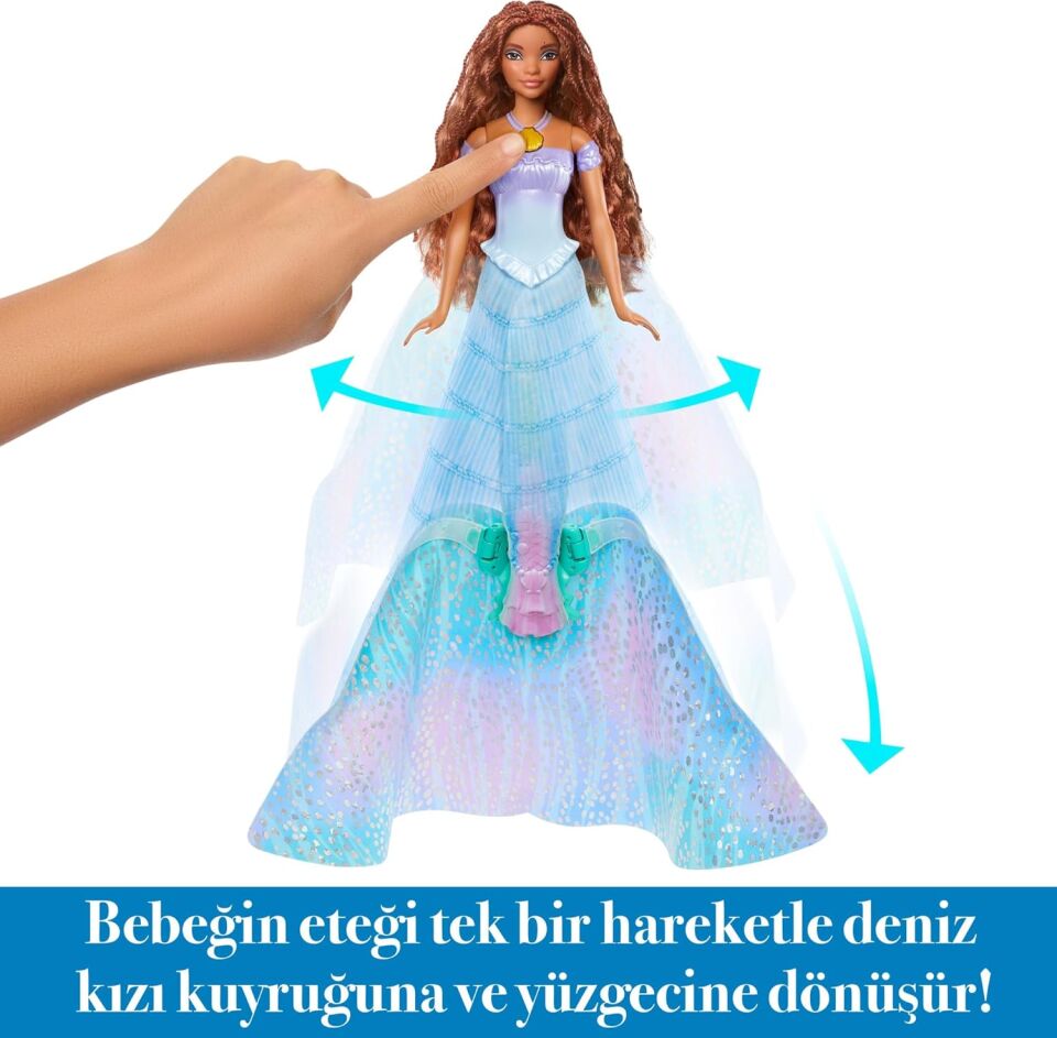 Disney Prenses Kıyafet Değiştiren Arıel