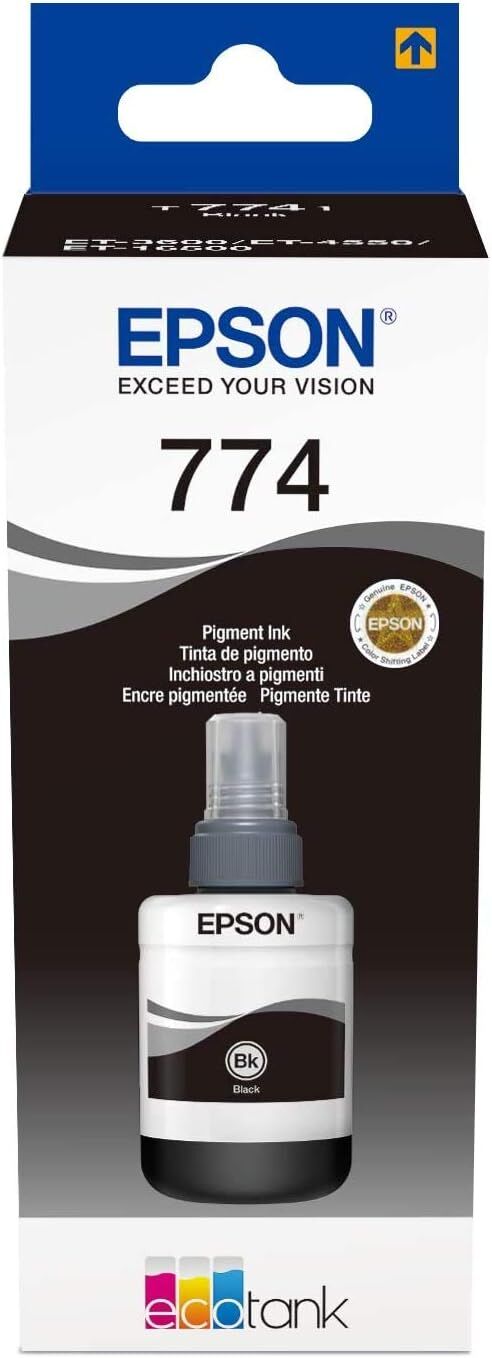 Epson T7741 Siyah Şişe Mürekkep
