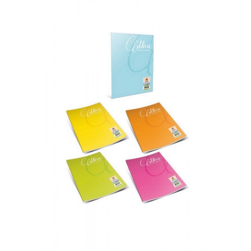 Gıpta Mıca Tel Dikişli Pp Kapak Defter A5 100 Yp Kareli