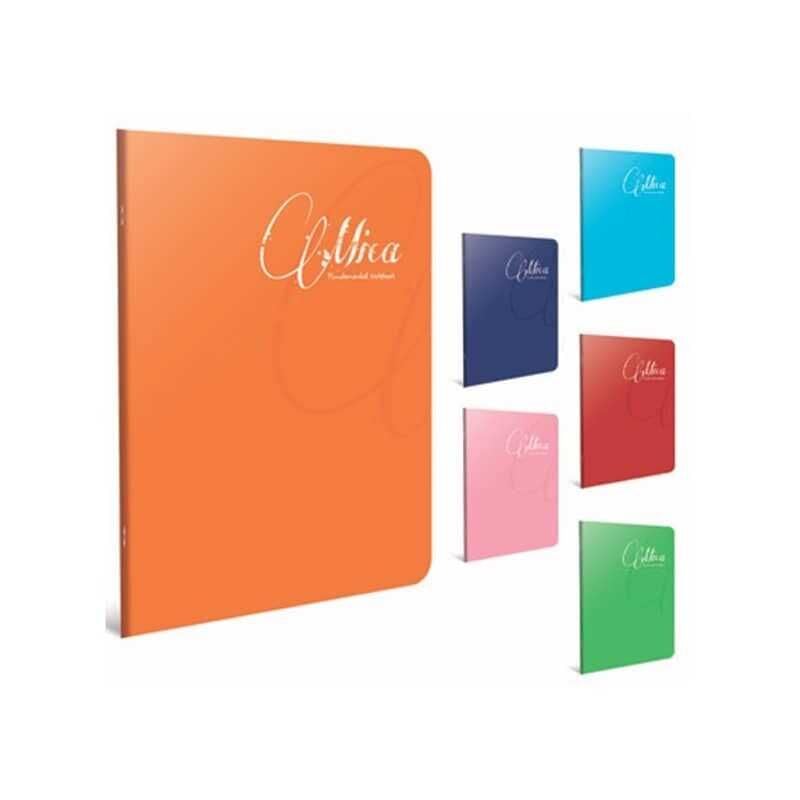 Gıpta Mıca Tel Dikişli Pp Kapak Defter A4 80 Yp Düz Çizgisiz