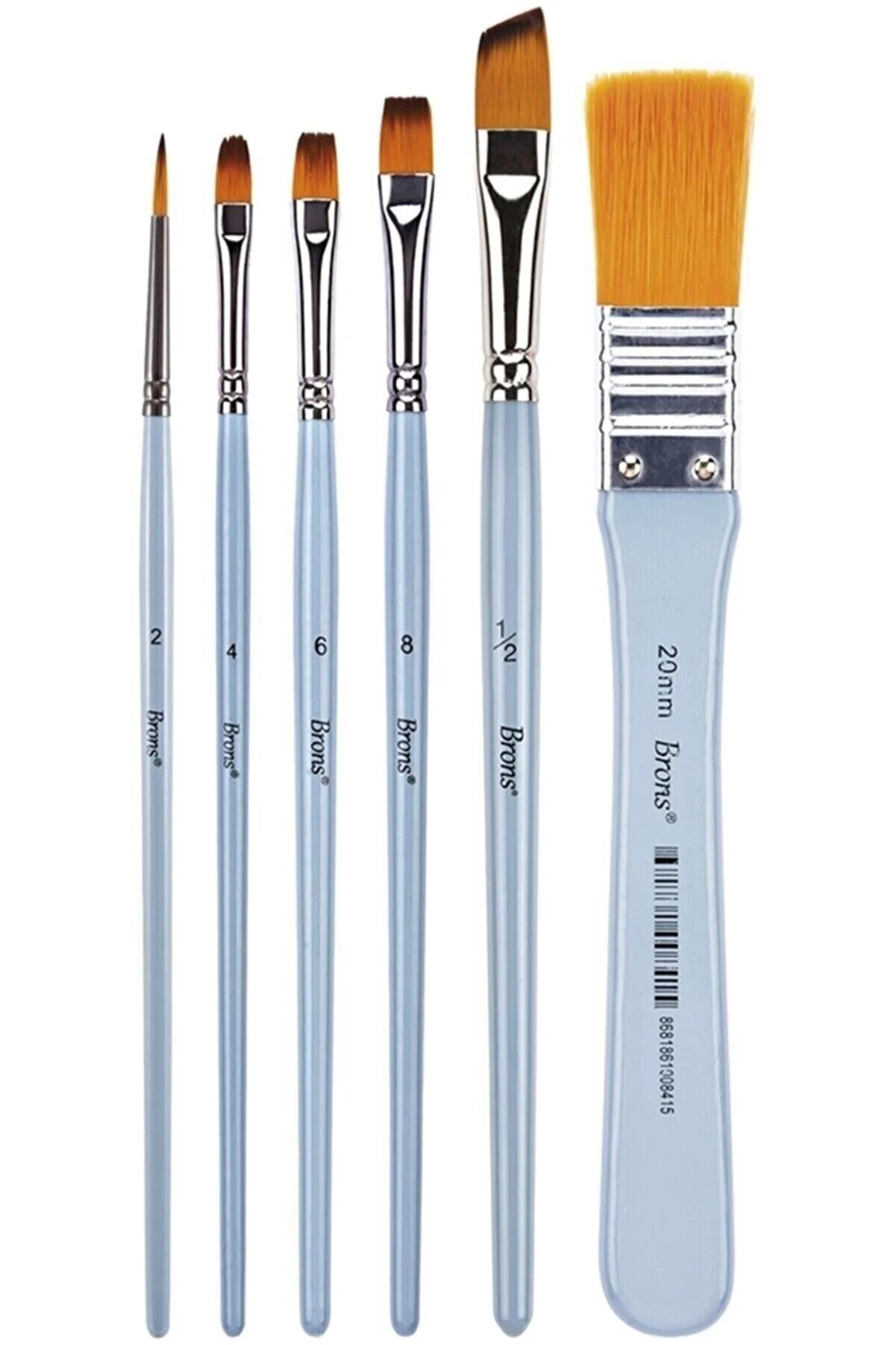 Brons Fırça Blister Set 1