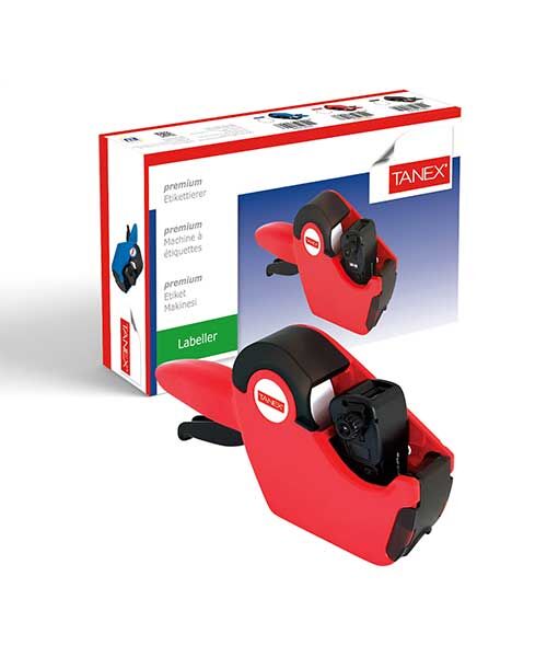 Tanex Mk033 Fiyat Etiket Makinesi Kırmızı