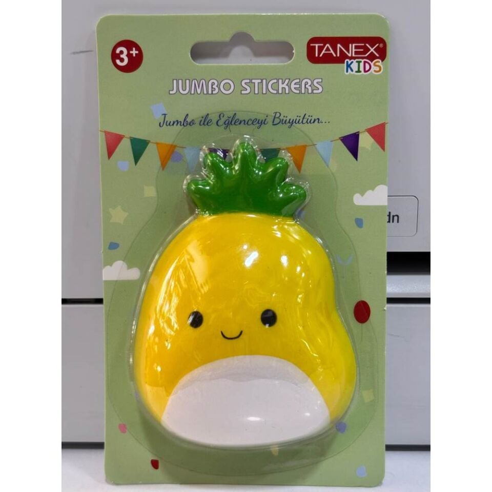 Tanex Tnx-27007 Jumbo Sevimli Ananas Çıkartma