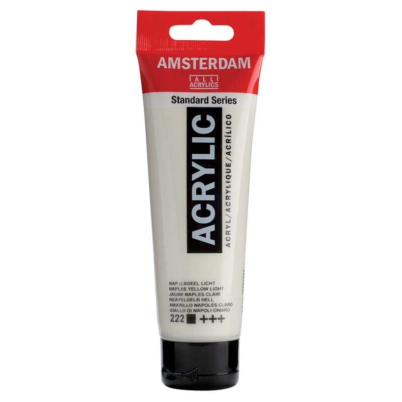 Amsterdam Standart Akrilik 120 Ml Naples Yellow Light