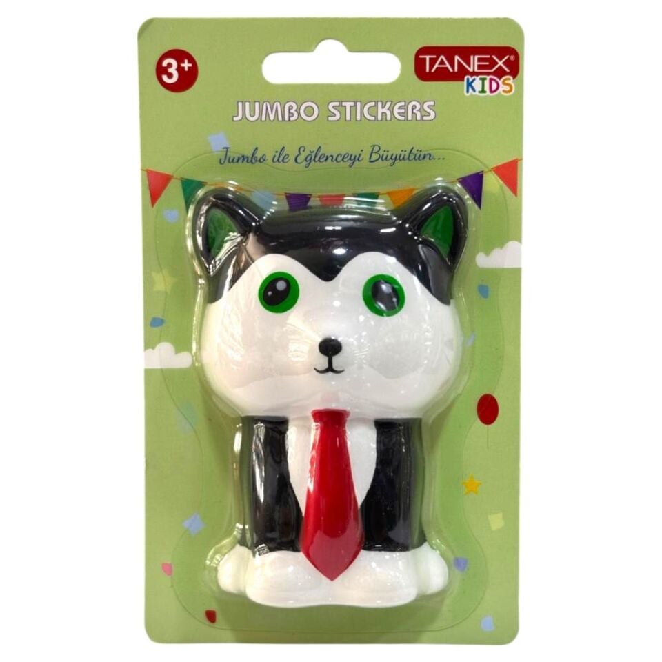 Tanex Tnx-27012 Jumbo Kravatlı Kedi Çıkartma