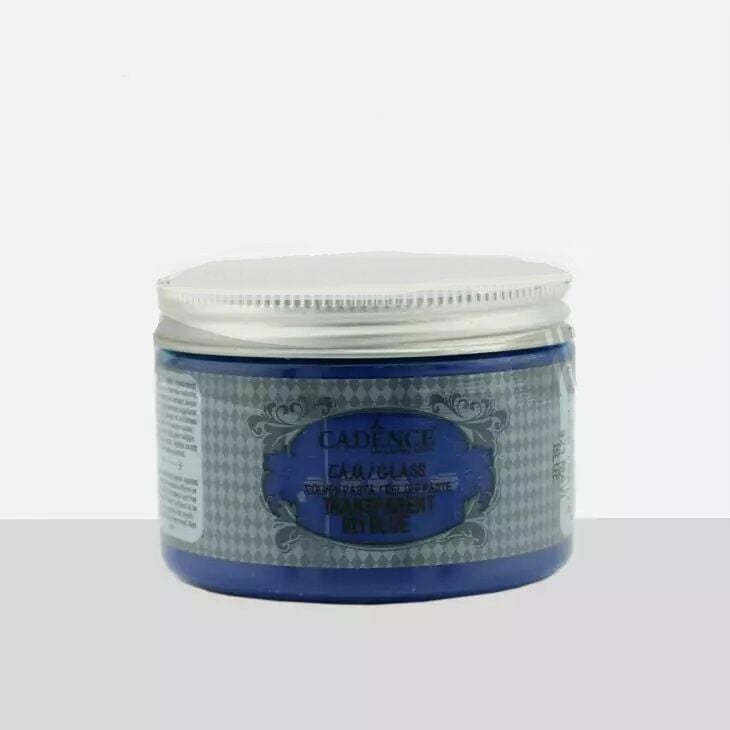 Cadence Cam Şeffaf Rölyef Pasta 921 Mavi 150 Ml