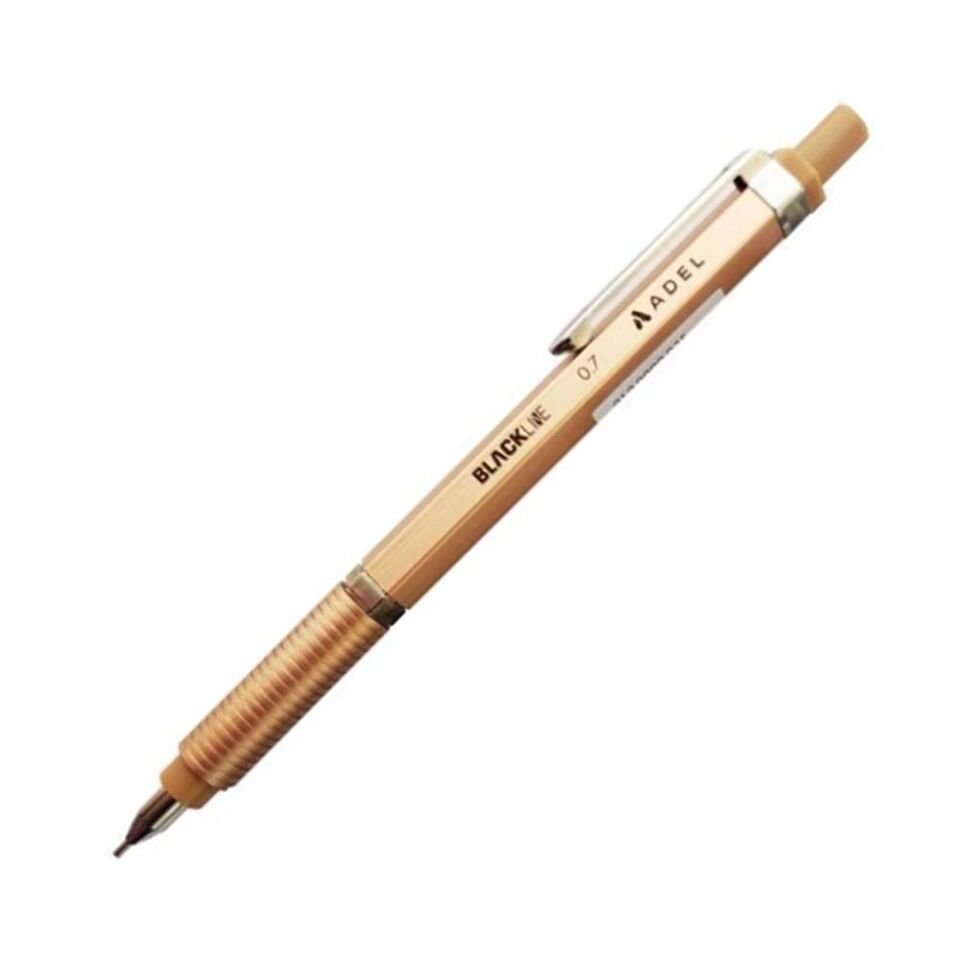 Adel Blackline Altın Versatil Kalem 0.7 Mm