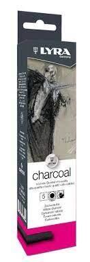 Lyra Charcoals 5 Li Kutu Thick