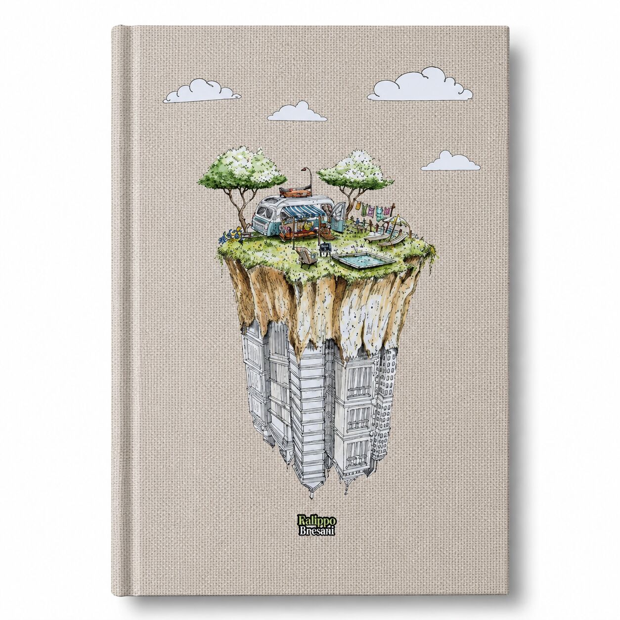 Kalipso Karavan 14x20 Ciltli Çizgili Defter