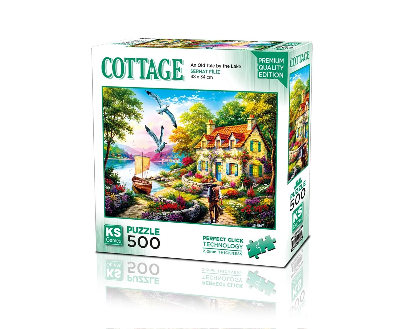 Ks Games Puzzle 500 An Old Tale By The Lake