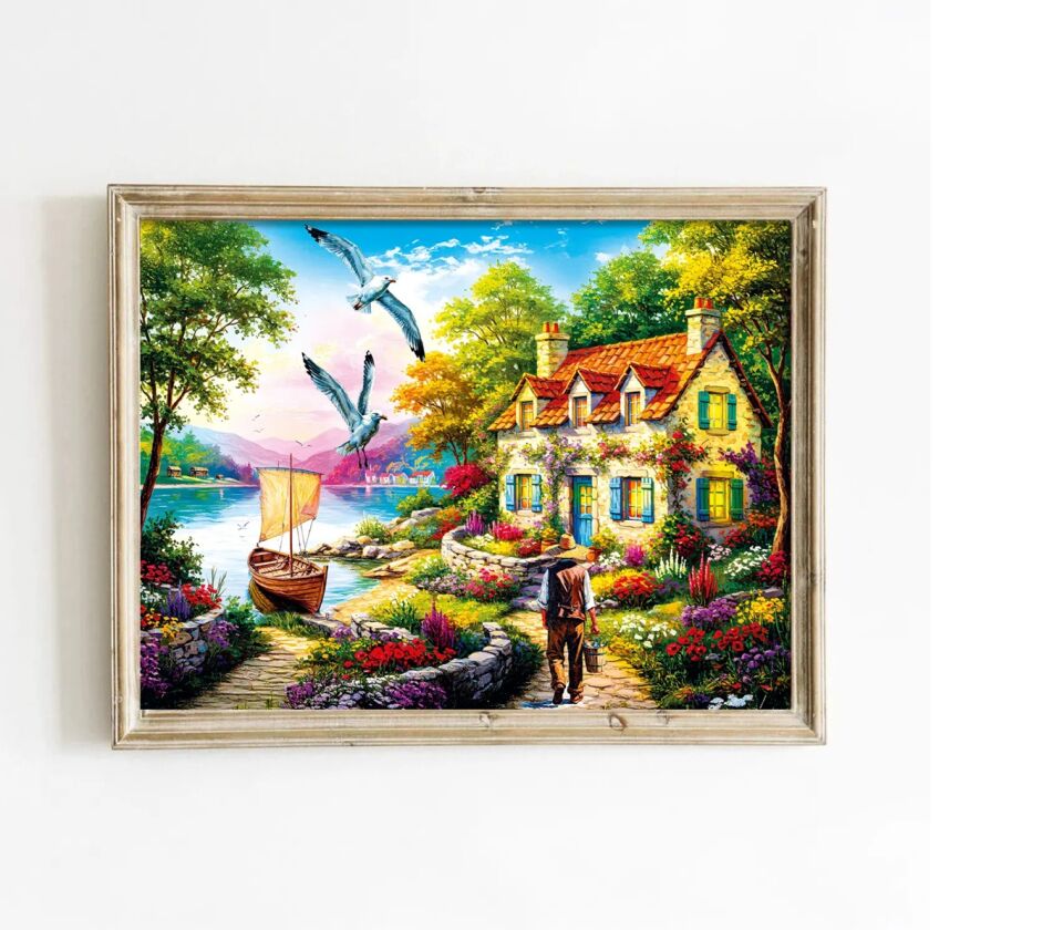 Ks Games Puzzle 500 An Old Tale By The Lake