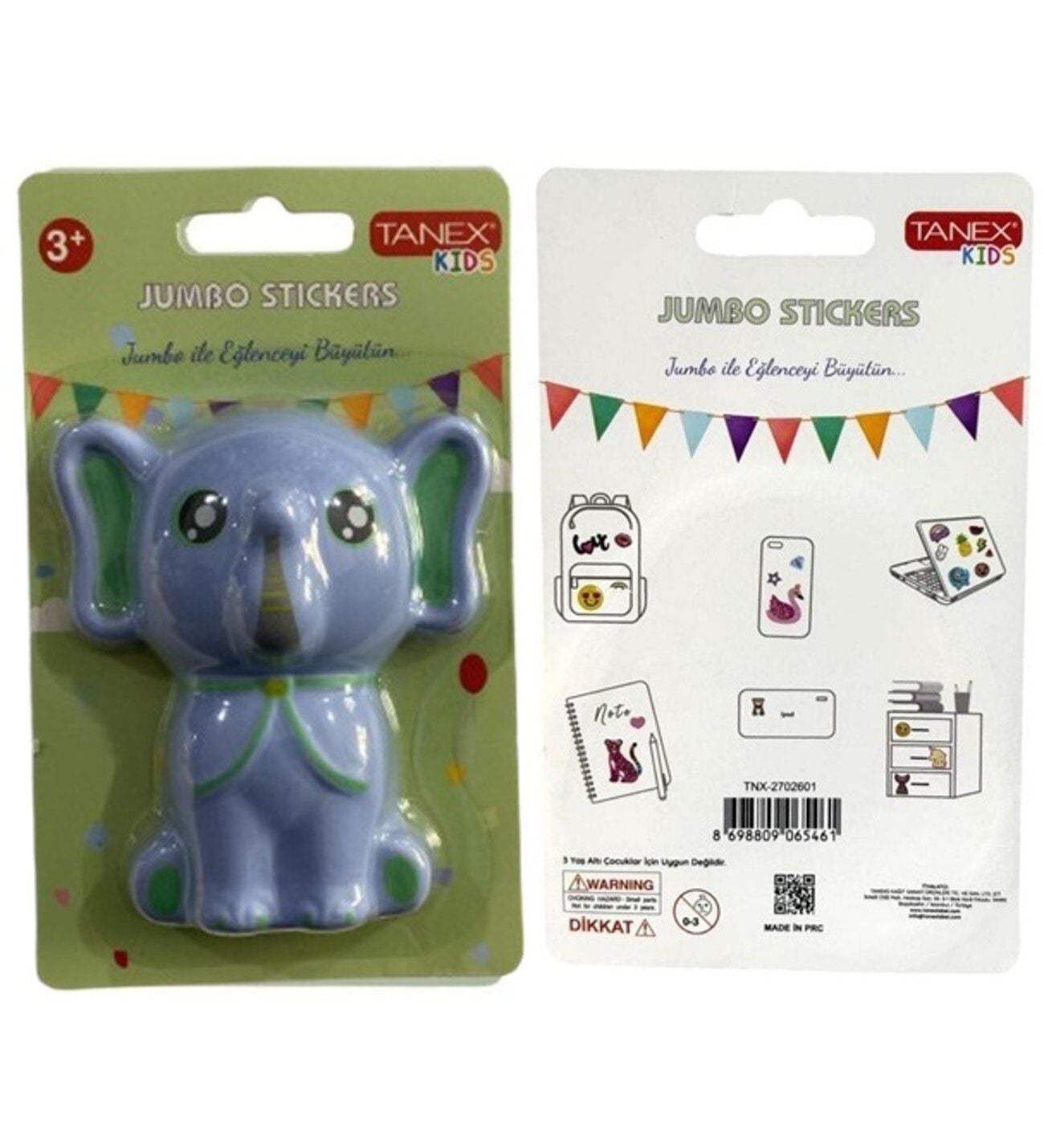 Tanex Tnx-27016 Jumbo Küçük Fil Çıkartma