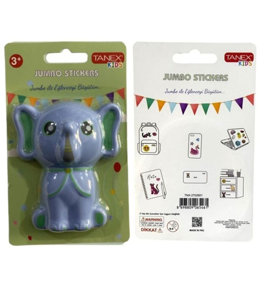 Tanex Tnx-27016 Jumbo Küçük Fil Çıkartma