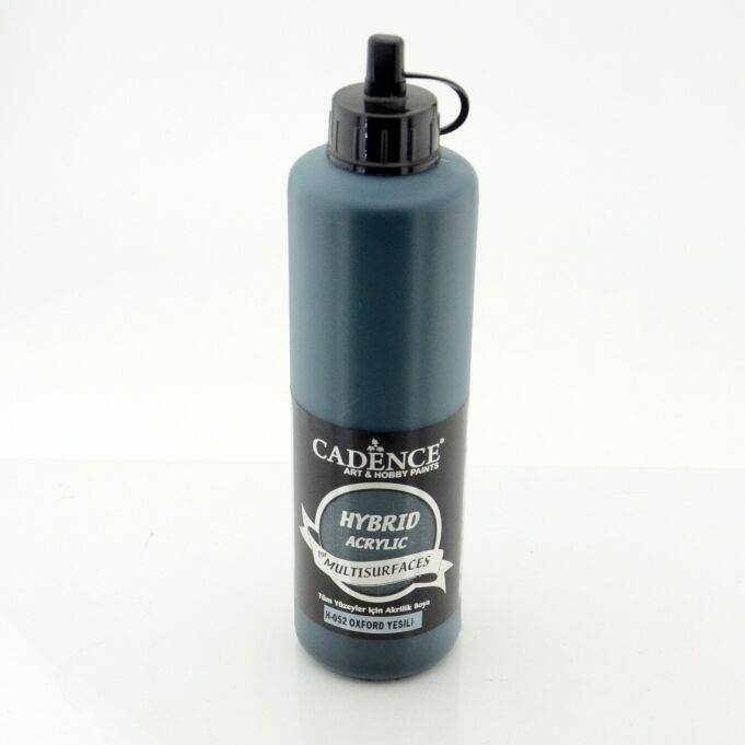 Cadence Hybrid Akrilik Multisurfaces H-052 Oxford Yeşili 500 Ml