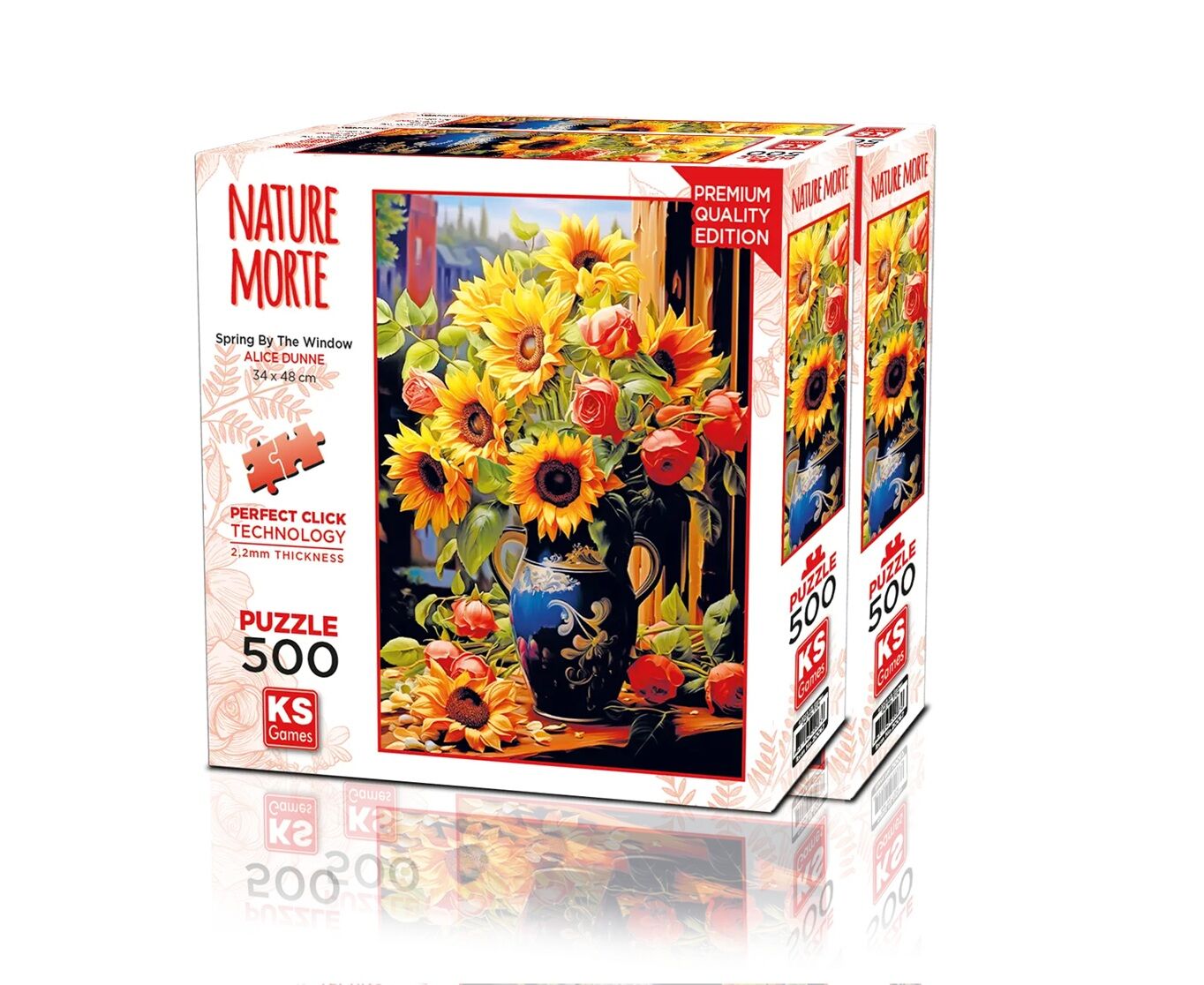 Ks Games Puzzle 500 Spring By The Window