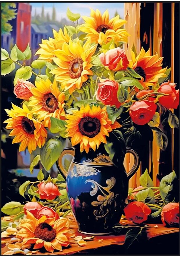 Ks Games Puzzle 500 Spring By The Window