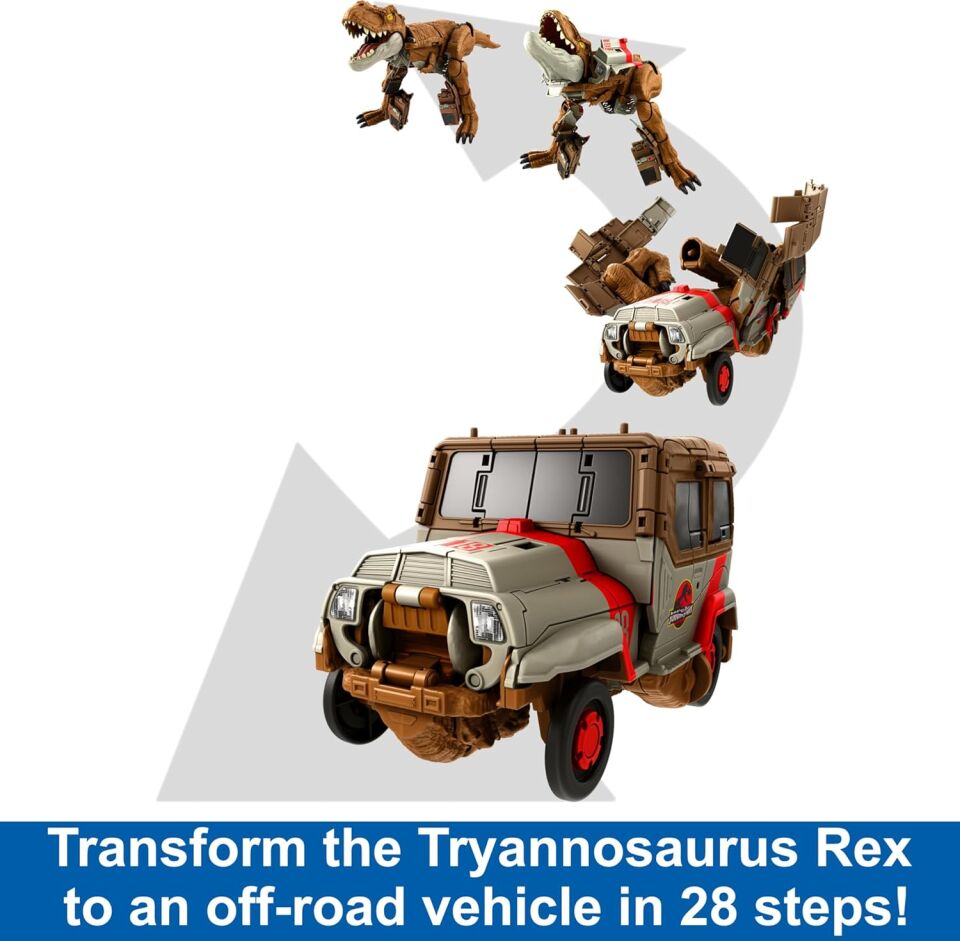 Jurassıc World Değişim Serisi Dönüşebilen T-Rex Figürü