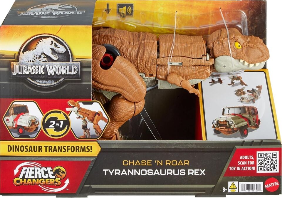 Jurassıc World Değişim Serisi Dönüşebilen T-Rex Figürü
