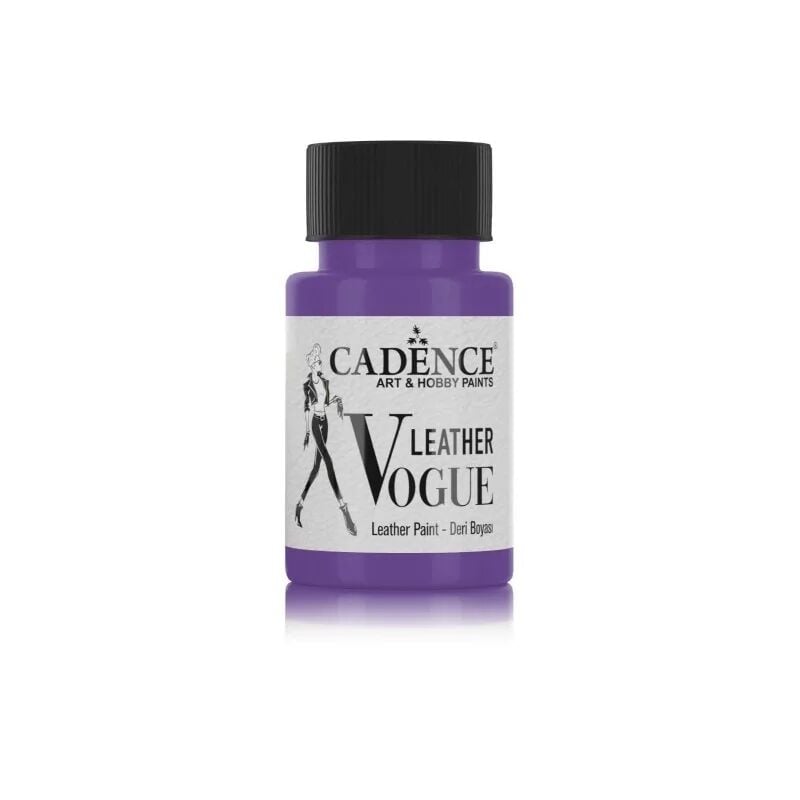 Cadence Leather Vogue Deri Boyası Lv-07 Mor 50 Ml