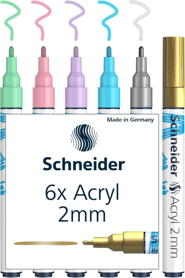 Schneider 310 Akrilik Marker 2 Mm Set 2