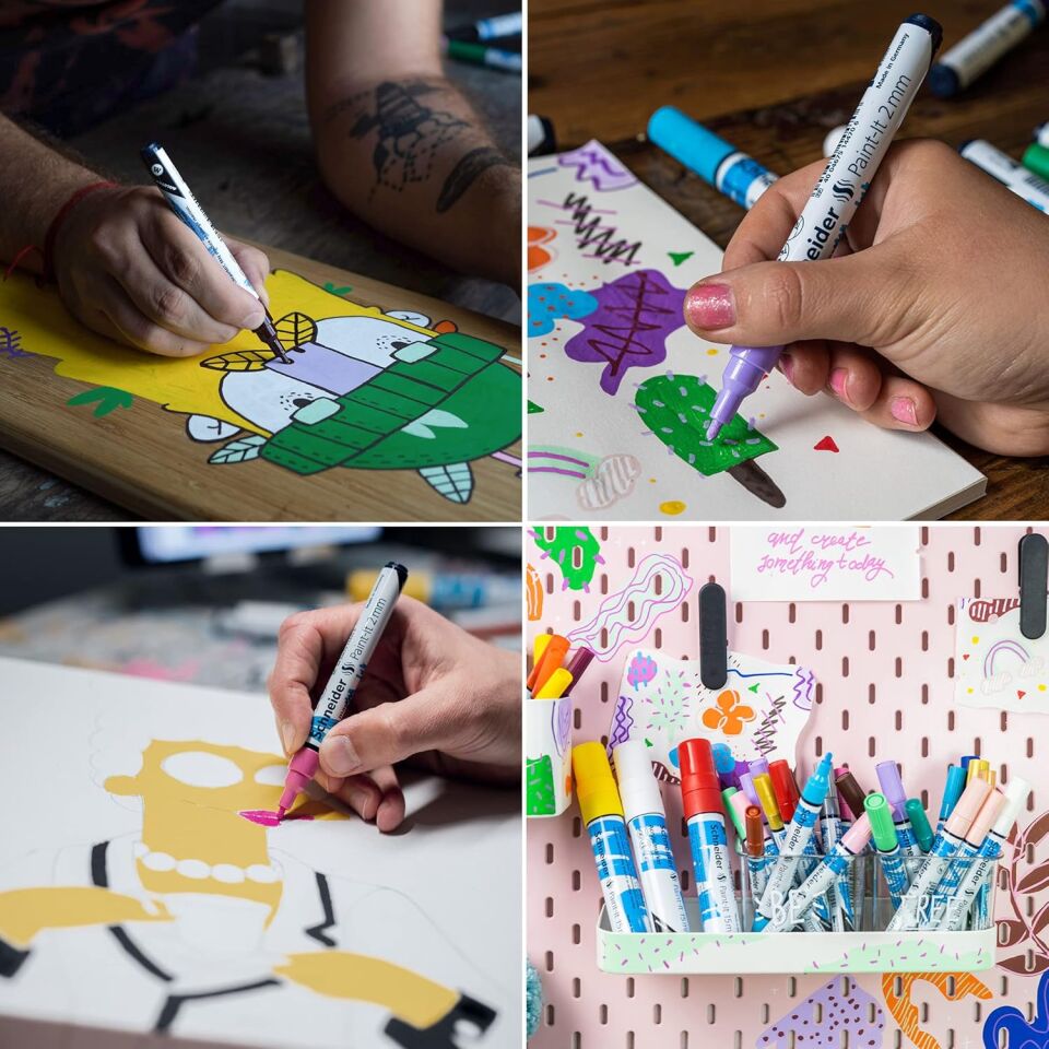 Schneider 310 Akrilik Marker 2 Mm Set 2