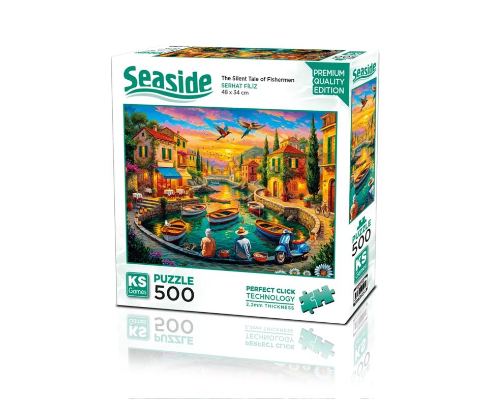Ks Games Puzzle 500 The Silent Tale Of Fishermen