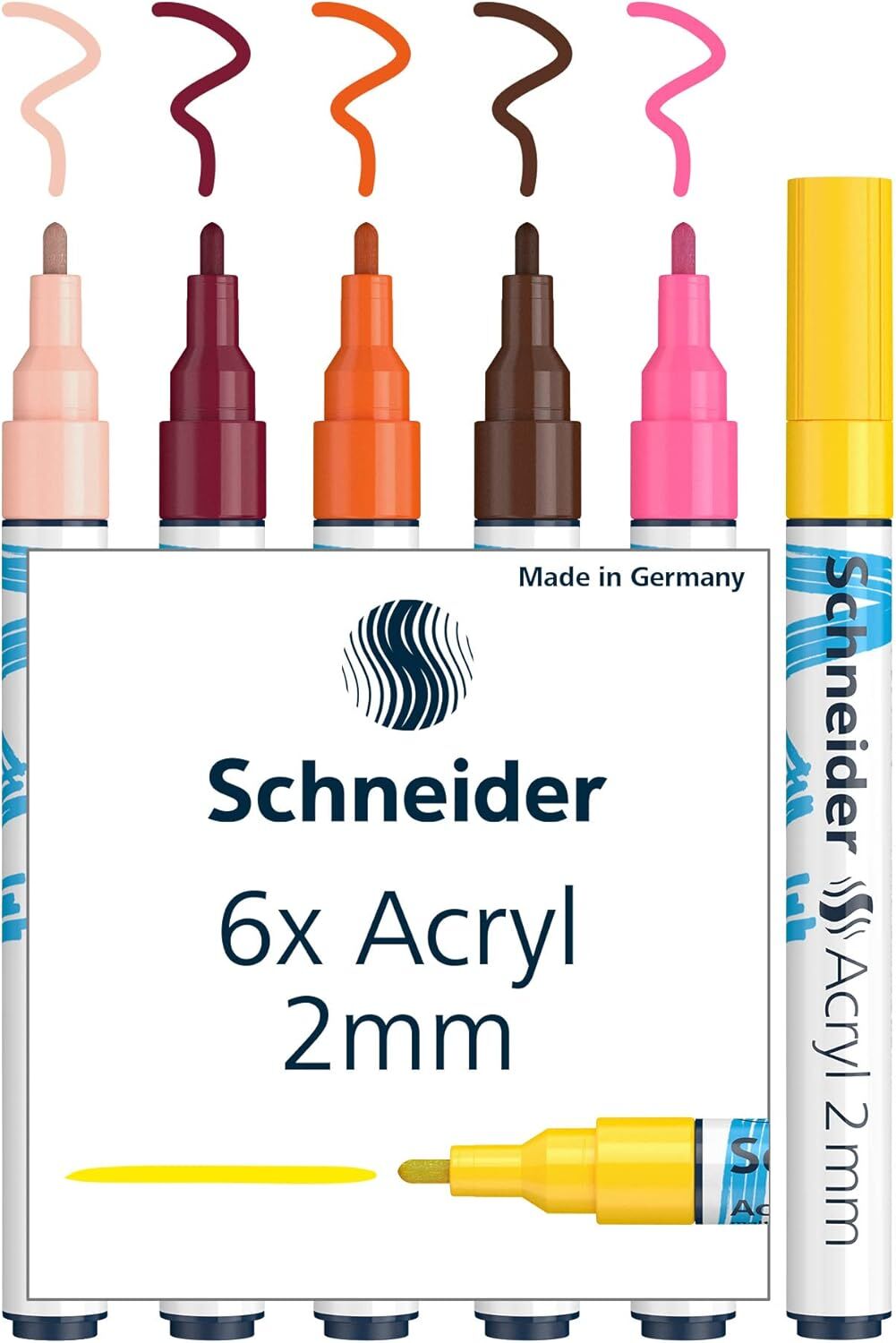 Schneider 310 Akrilik Marker 2 Mm Set 3