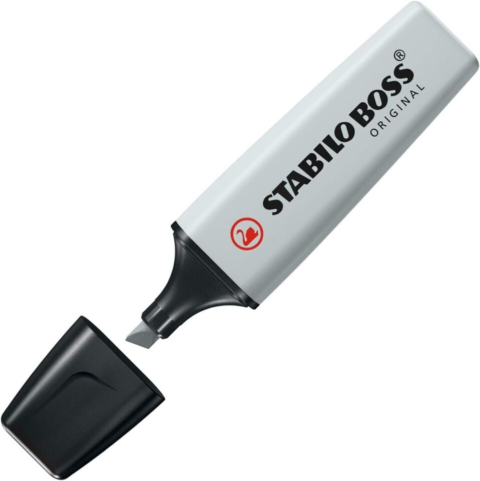 Stabilo Boss Original Pastel Mat Tozlu Gri