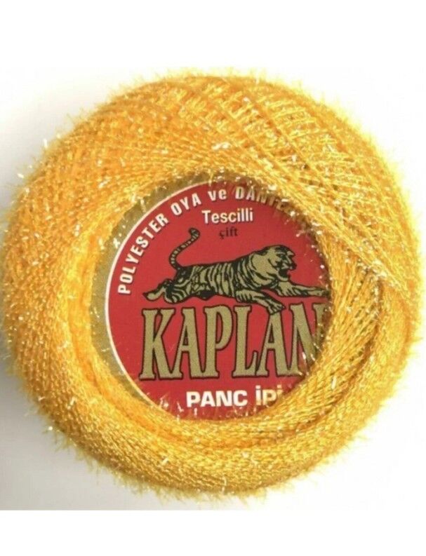 Kaplan Panç İpi Koyu Sarı