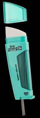 Serve Duble Mekanik Kurşun Kalem Ucu-Silgili 07 Mm Nane Yeşili