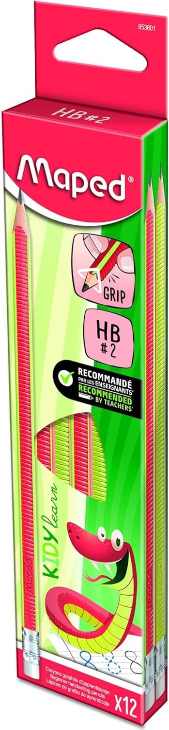 Maped Black Peps Kindylearn Silgili Kurşun Kalem